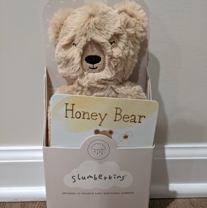Slumberkins honey bear kin BNIB with affirmation card